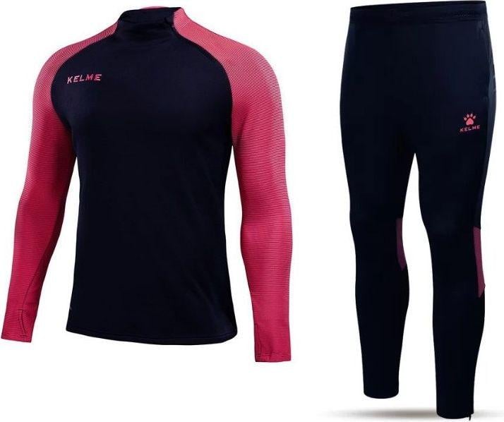 Костюм KELME спортивный Montes детский р. 130 см Темный/Синий/Розовый (3873301.9420_3873306.9420)