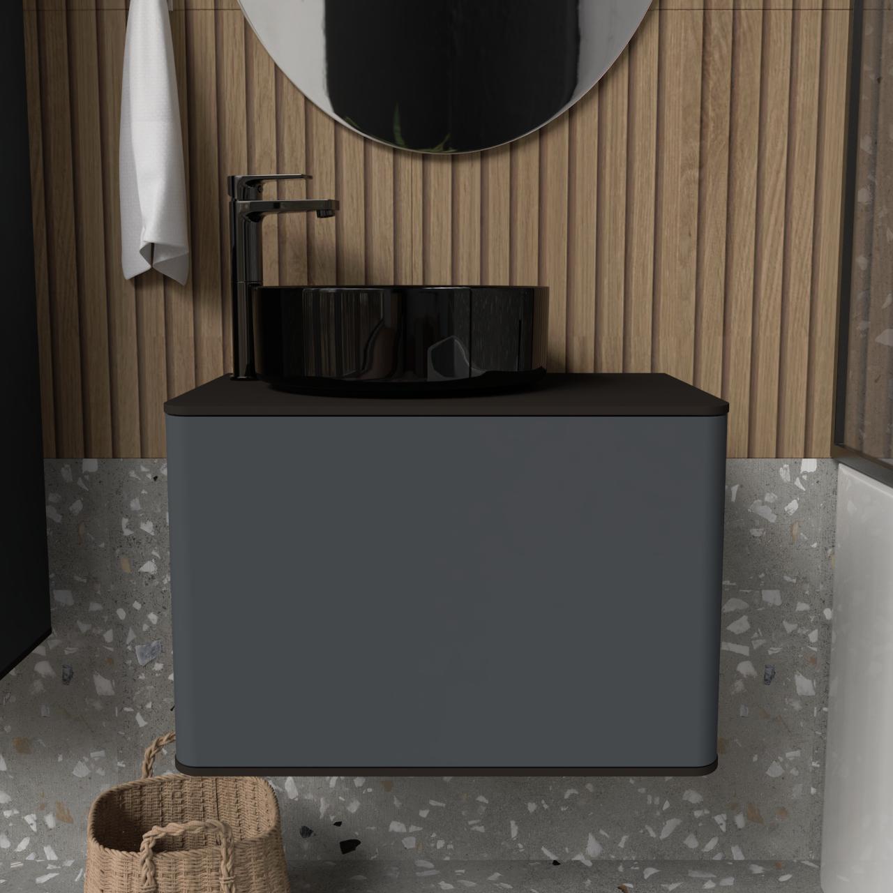 Тумба под раковину со столешницей без выреза MVK Vostok Pure 60 В1 60х45х40 см Графит матовый эмалированный (p160gh) Тумба под раковину со столешницей без выреза MVK Vostok Pure 60 В1 60х45х40 см Графит матовый эмалированный (p160gh)