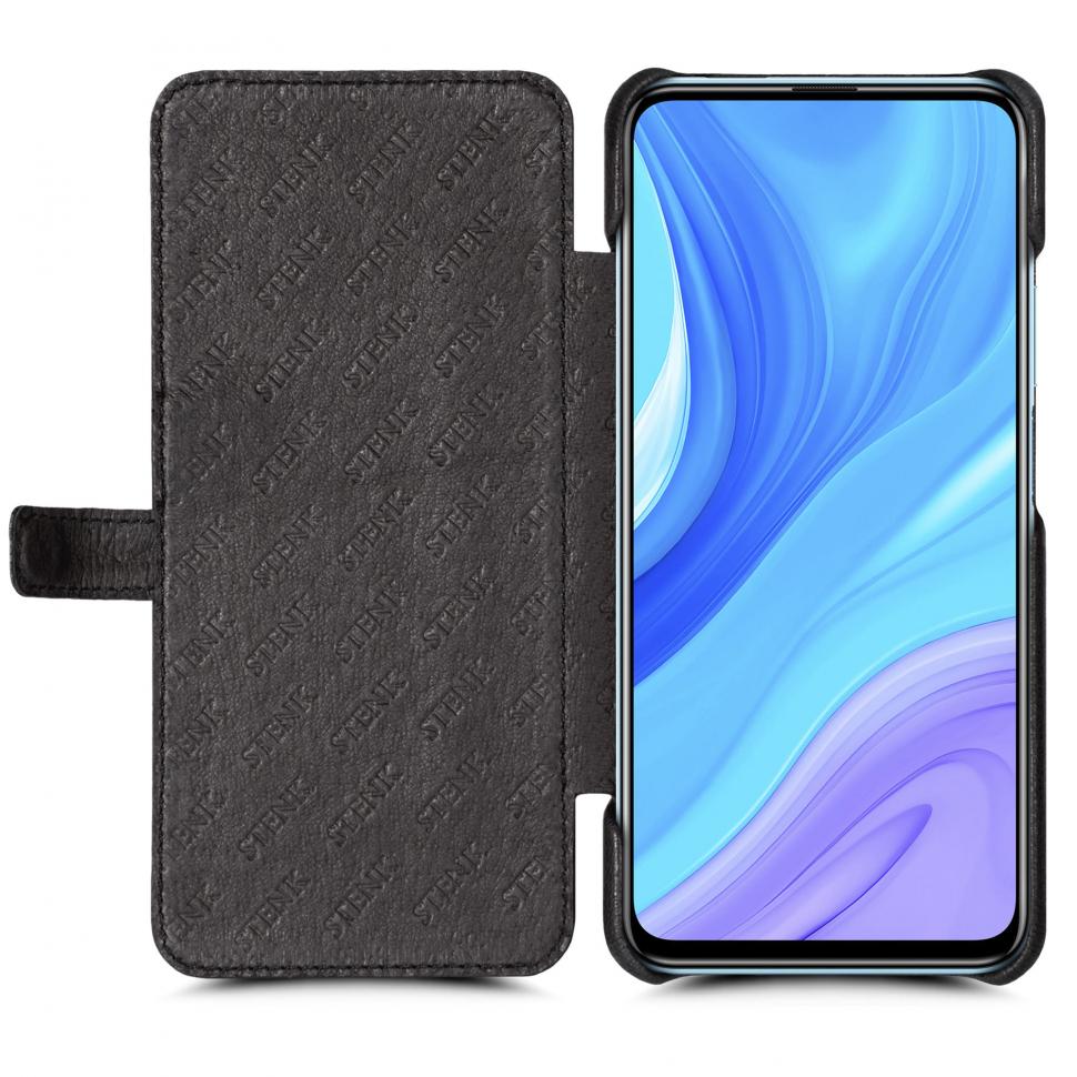 Чехол книжка Stenk Premium для Huawei P Smart Pro Черный (65817)