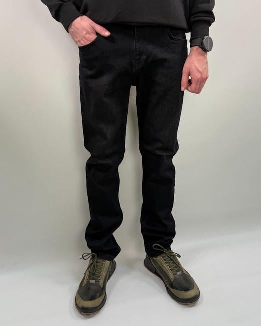 Джинси Profil 01-710-2 р. 38 Чорний (41079)