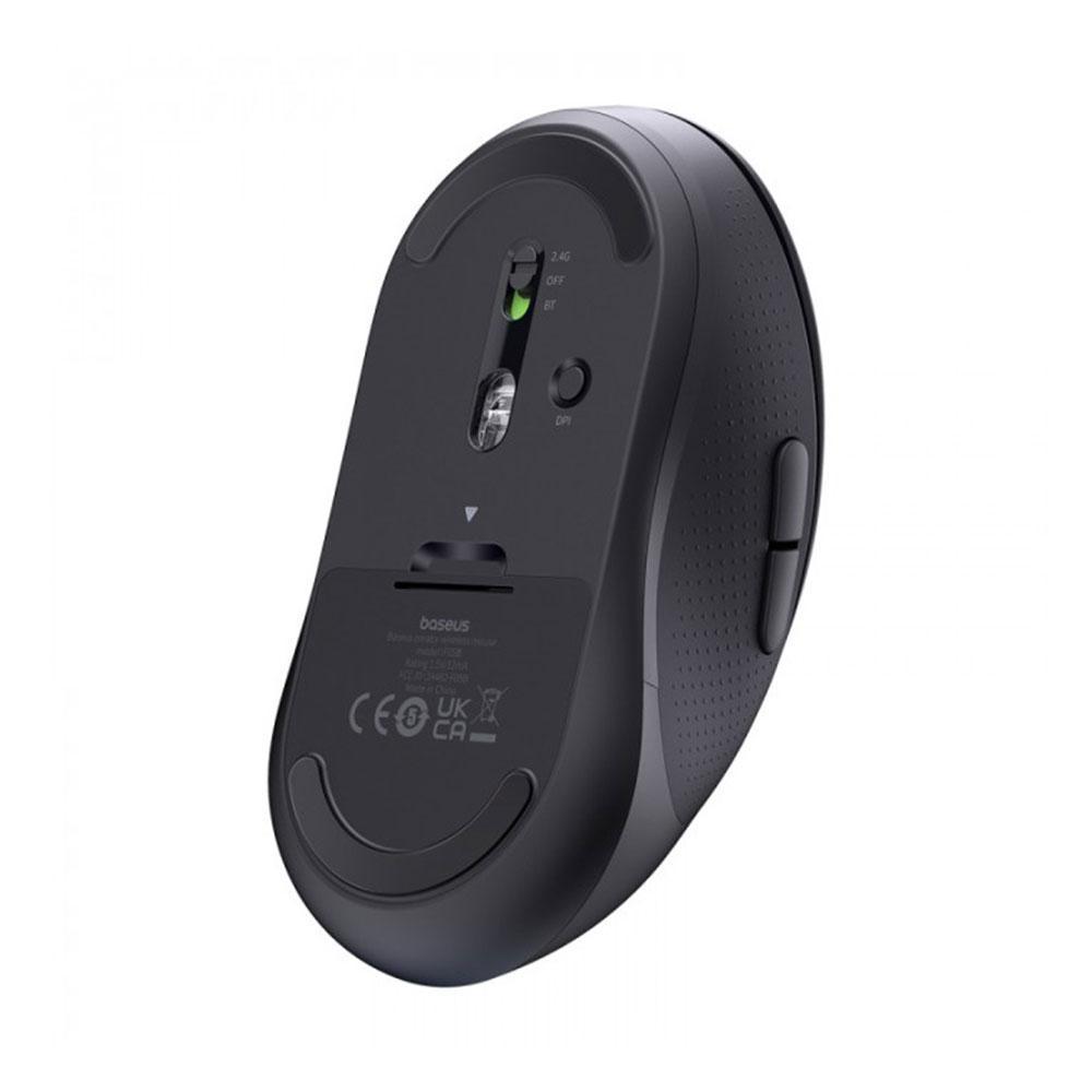 Компьютерная мышка BASEUS F02 Ergonomic Wireless Mouse Black (B01055505111-01) - фото 2