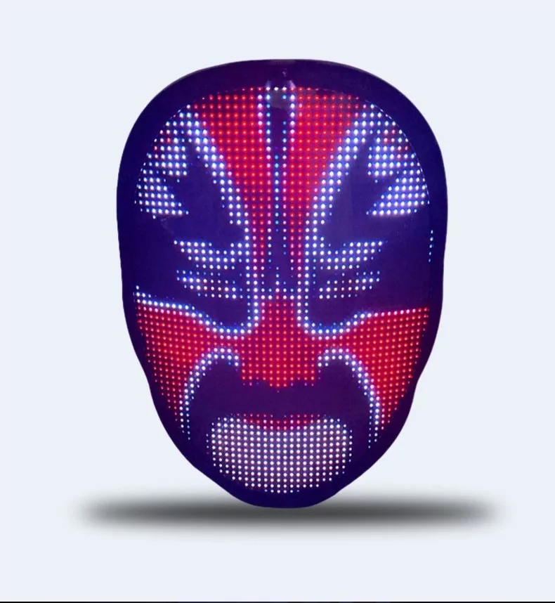 Маска интерактивная Cyber ​​Face LED - фото 4