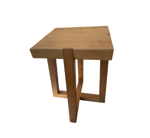 Табурет из ясеня Куб (1008-25)