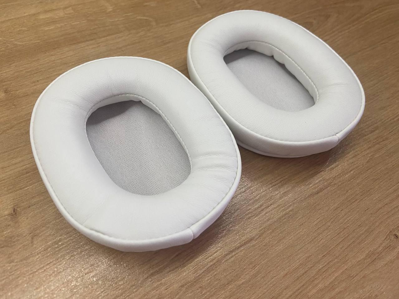 Амбушюри універсальні для навушників овальні 10х8 см Білий (30502169) - фото 6