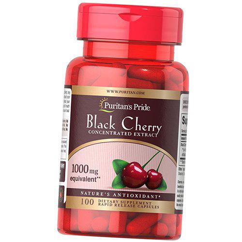 Экстракт черной вишни Black Cherry Extract 1000 100 капс. (71367073)