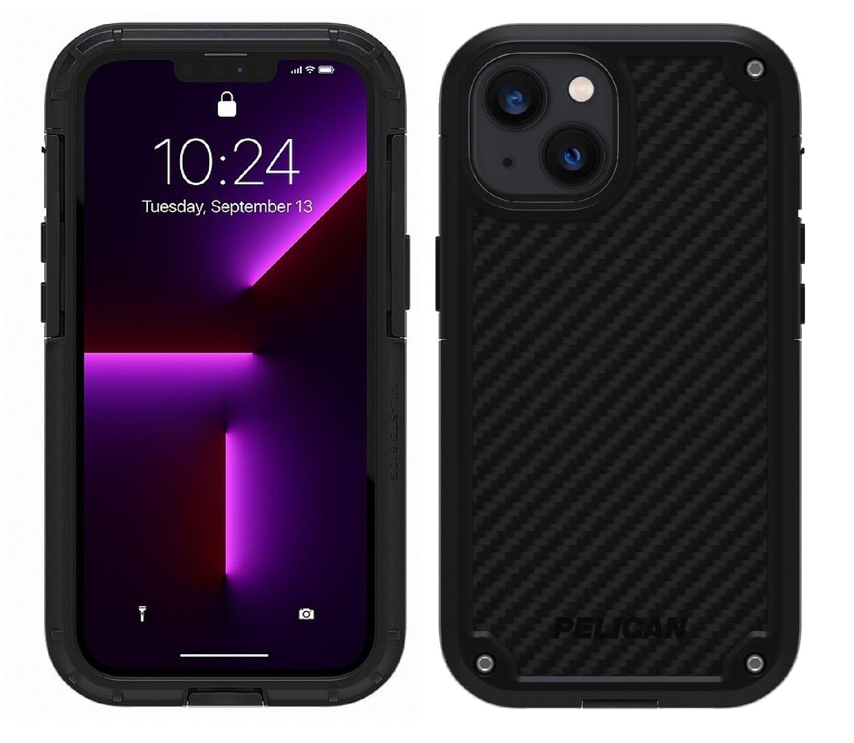 Чохол протиударний з кліпсою Pelican Shield Kevlar для iPhone 13/14 (6.1") Black - фото 5