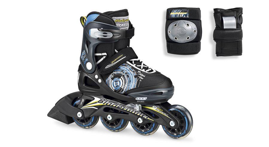 Роликові ковзани Bladerunner PHASER COMBO Чорний/Блакитний (UHA71212416F4C.48C) Роликові ковзани Bladerunner PHASER COMBO Чорний/Блакитний (UHA71212416F4C.48C)