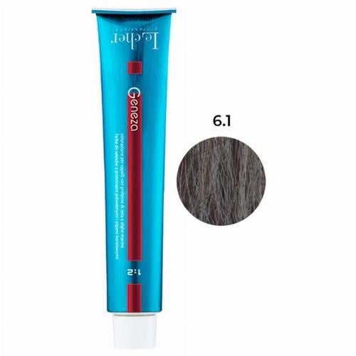 Крем-фарба для волосся професійна стійка аміачна Le Cher Geneza 100 мл 6.1 з протеїнами шовку (2502822100)