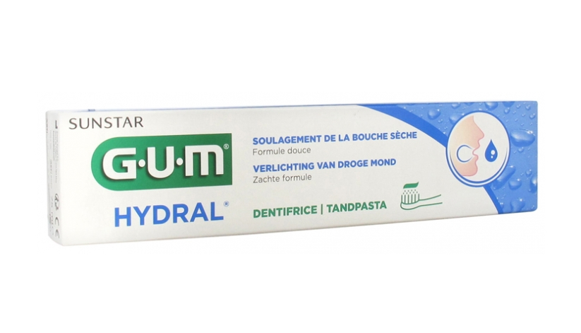 Зубная паста G.U.M Hydral Dentifrice для увлажнения и комфорта полости рта 75 мл (35305230)