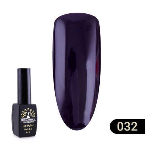 Гель-лак Global Fashion Black elite 032