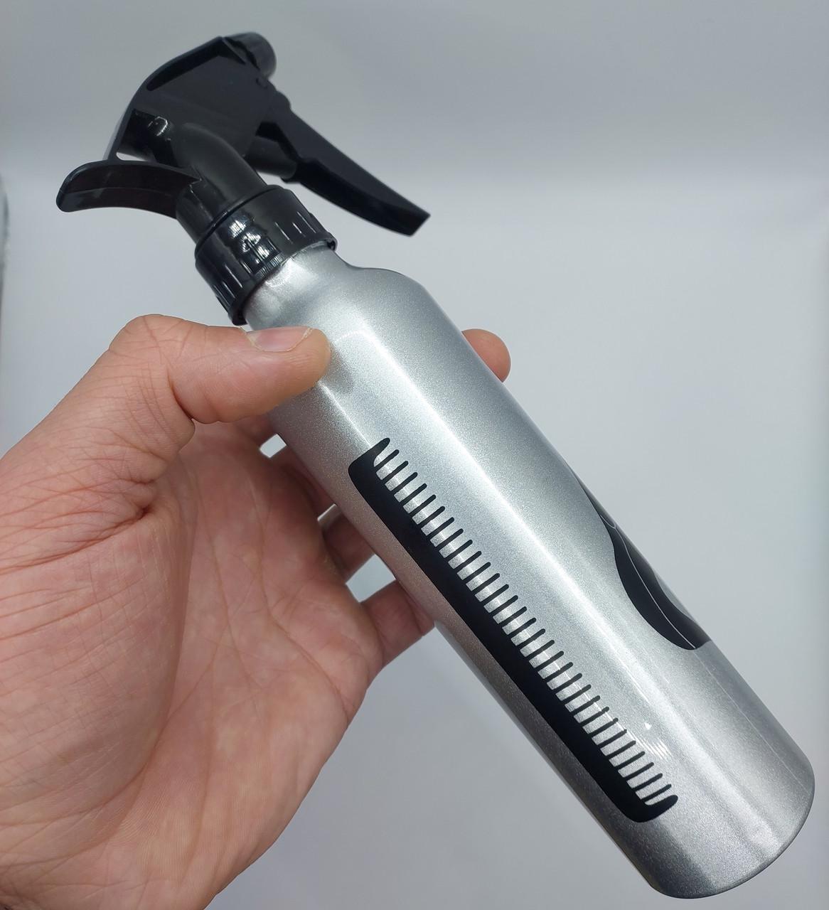 Пульверизатор парикмахерский алюминиевый ДенІС professional 260 мл Серебристый (1453070773) - фото 2 Пульверизатор парикмахерский алюминиевый ДенІС professional 260 мл Серебристый (1453070773) - фото 2