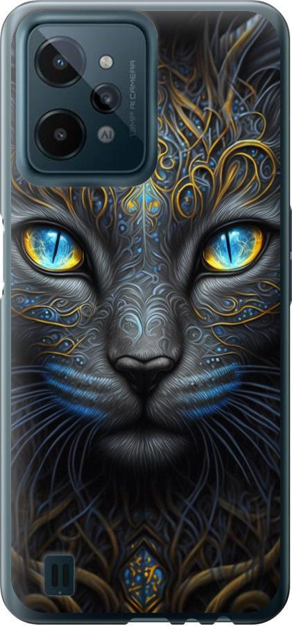 Чехол на Realme C31 Кошка (5548u-2593-42517)