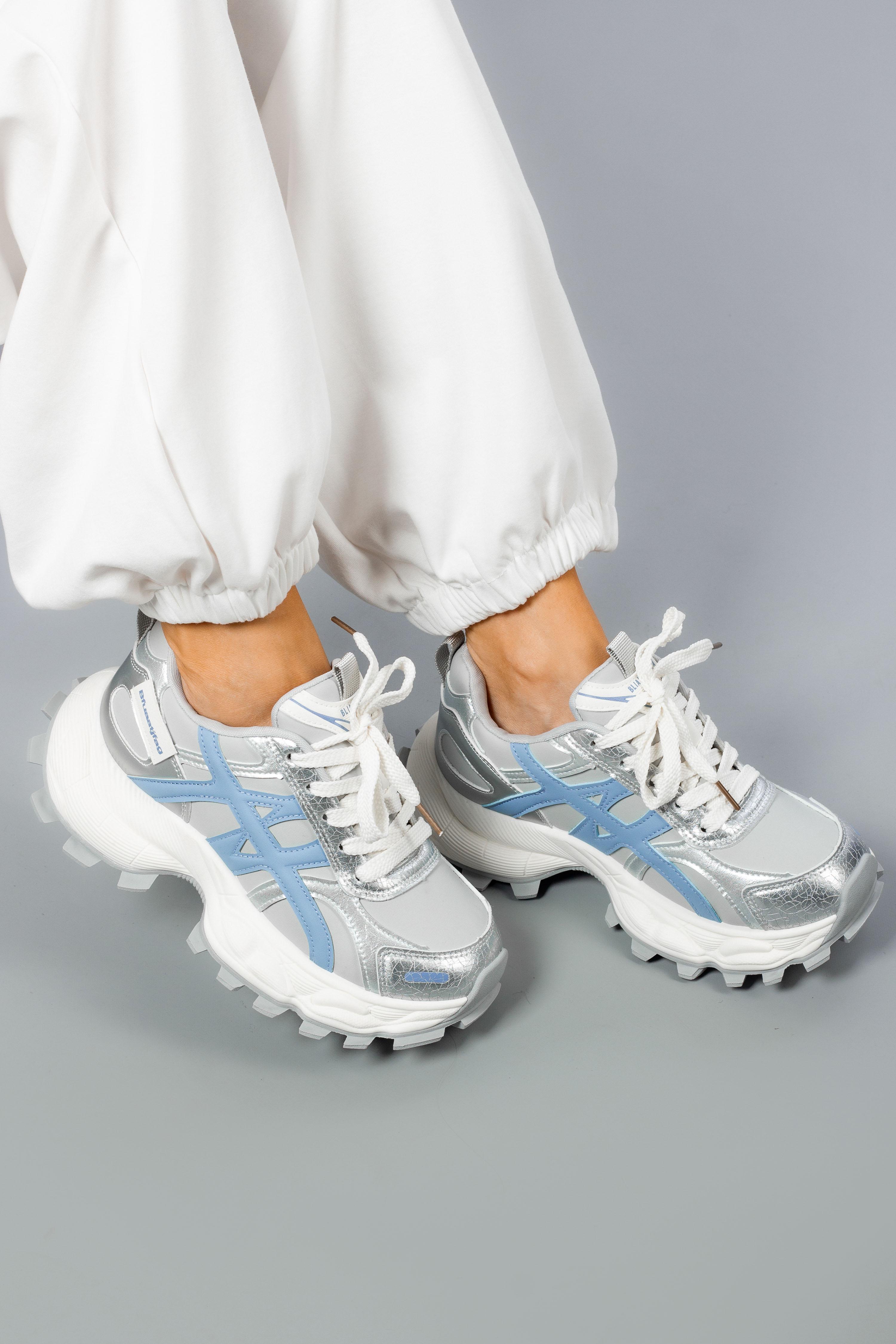 Кроссовки женские Fashion A6662-228 р. 41 Серый (346419_41)