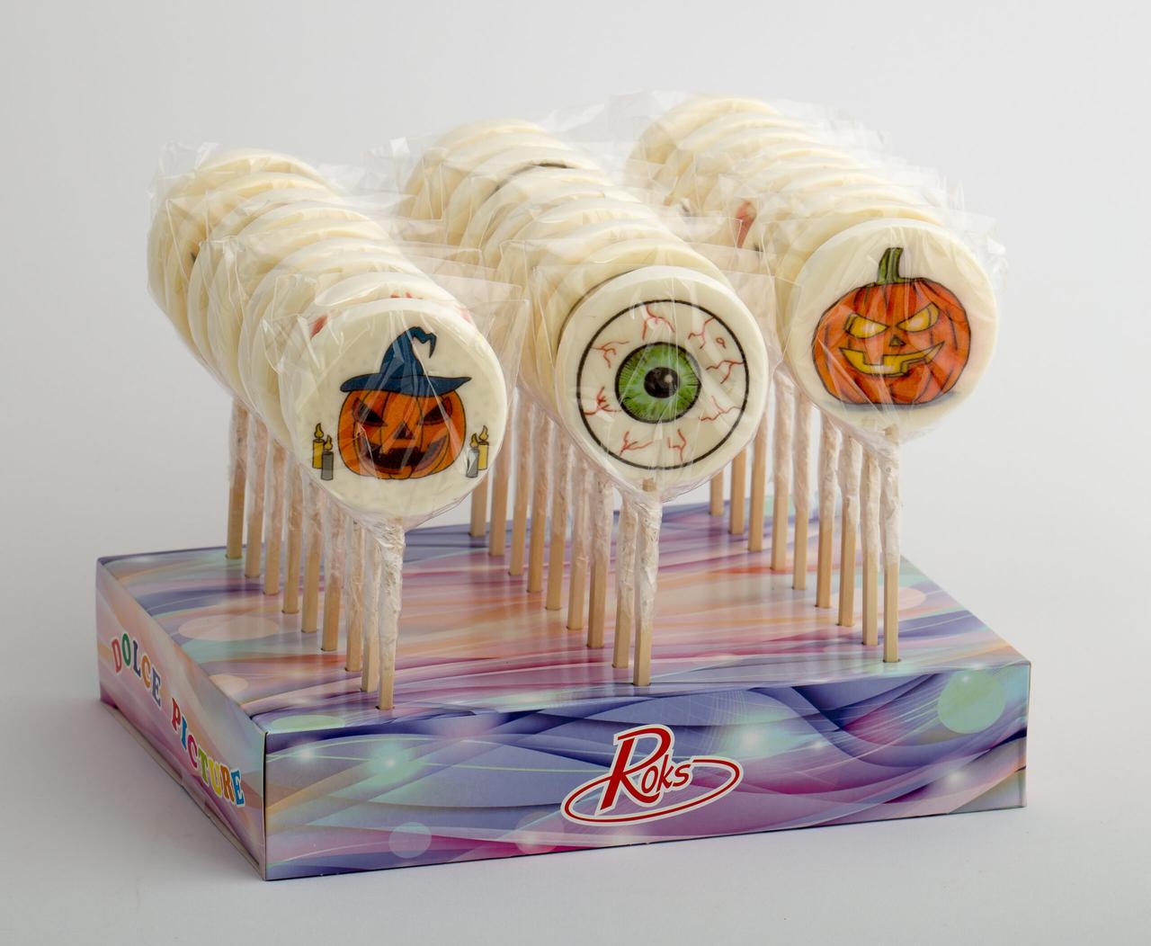 Леденцы Roks Halloween 50 г 27 шт. дисплей (1X)