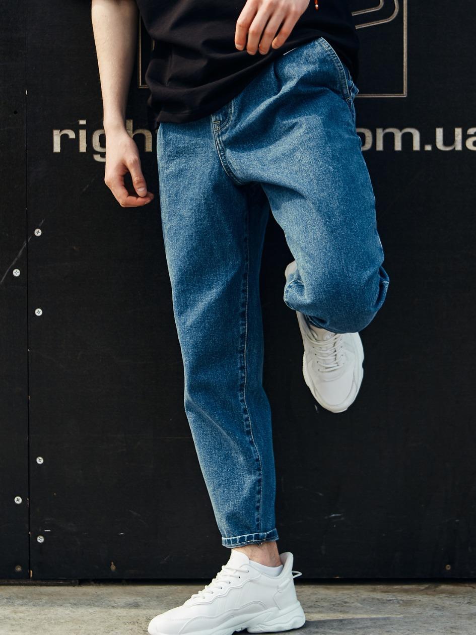 Джинсы мужские бананы оверсайз р. 31 Синий (26477/2) - фото 4 Джинсы мужские бананы оверсайз р. 31 Синий (26477/2) - фото 4