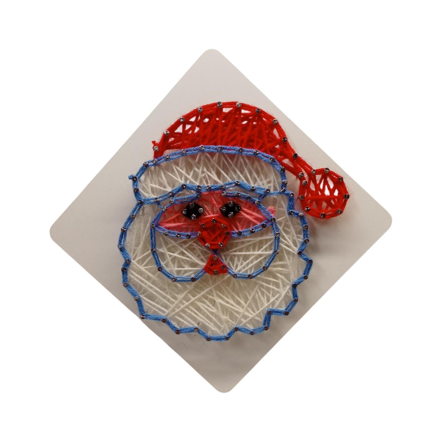 Творчий набір стрінг-арт "Санта" 2 150х150 мм (30686749)