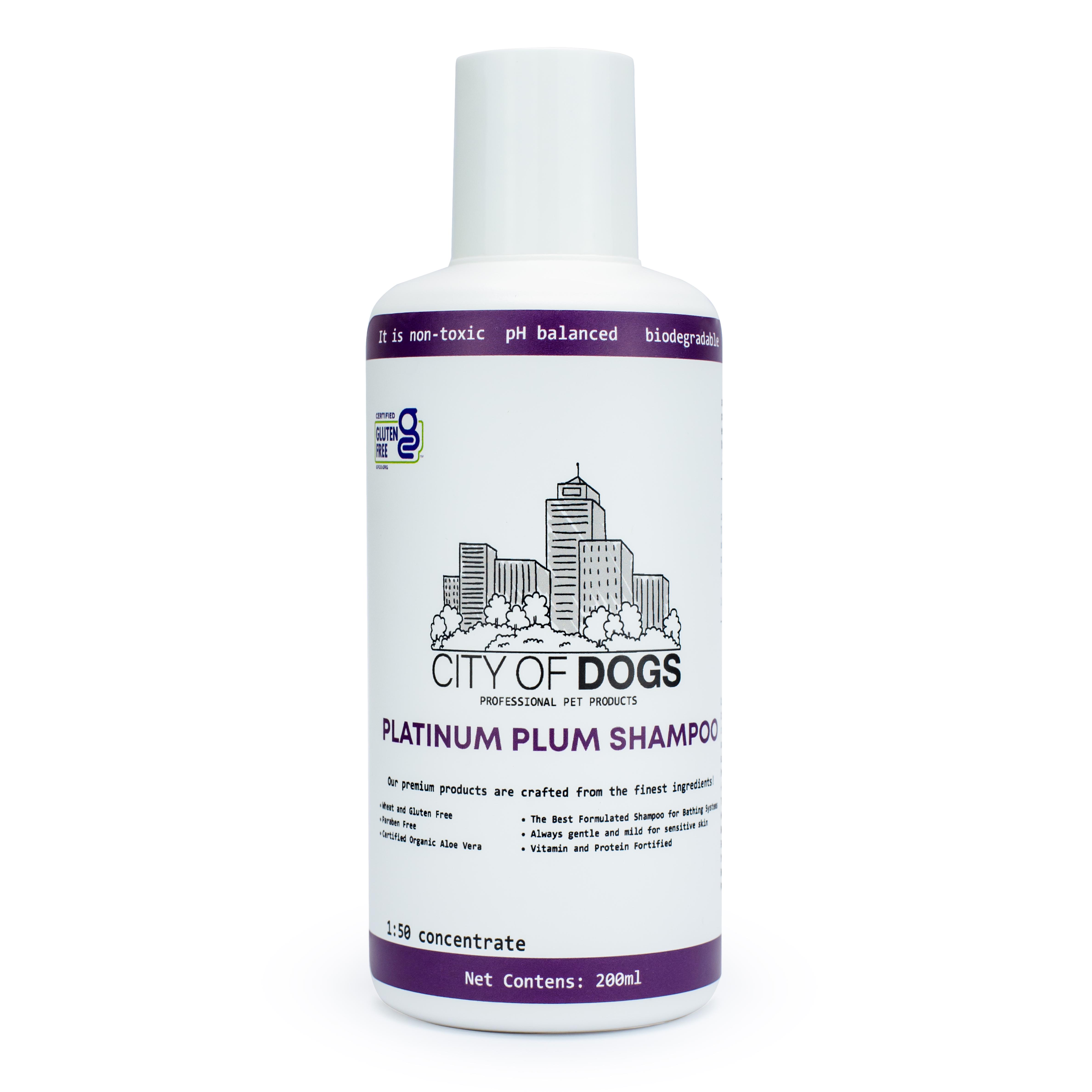 Шампунь оптимизирующий City of Dogs Platinum Plum 200 мл (cod-606-200)