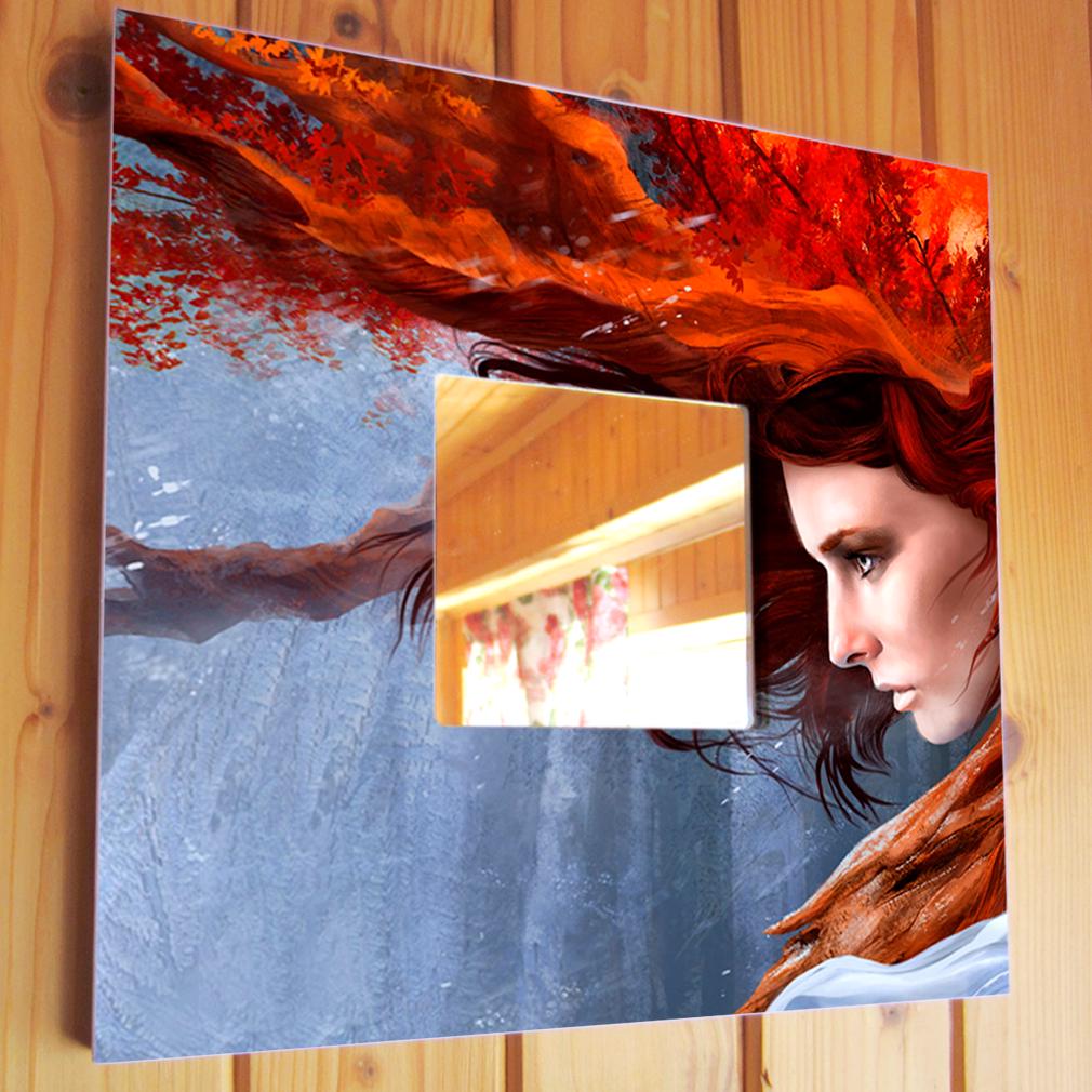 Зеркало декоративное Рыжая 260х260 мм (M03604)