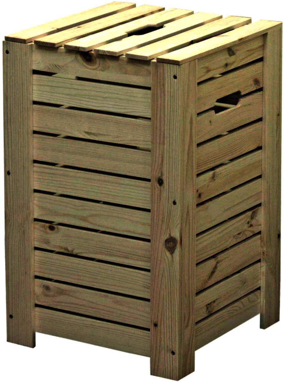 Корзина для белья из дерева Мехон Сиена (КЗБ-002105)