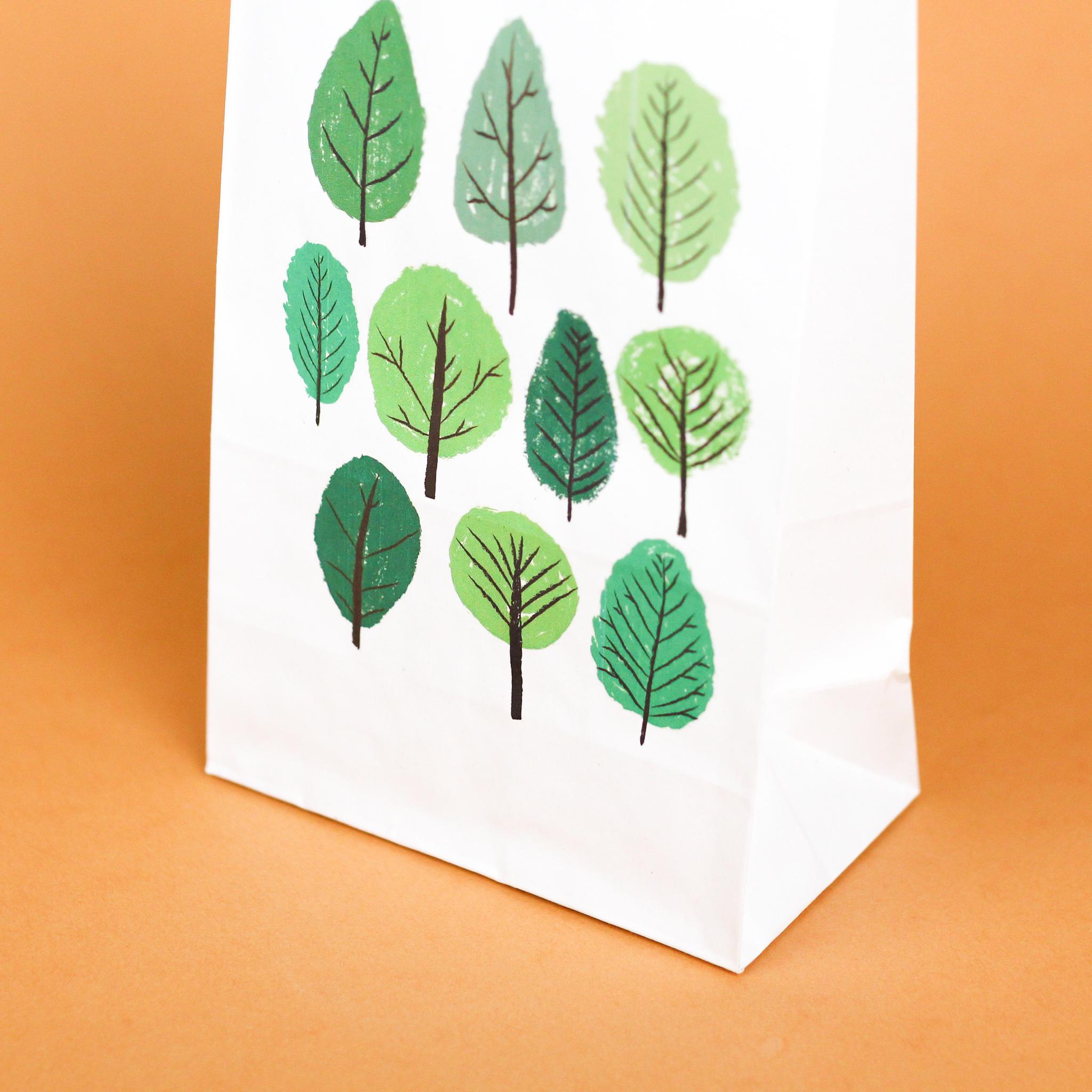 Пакет подарунковий Листочки 150х90х240 мм 20 шт. - фото 4 Пакет подарунковий Листочки 150х90х240 мм 20 шт. - фото 4