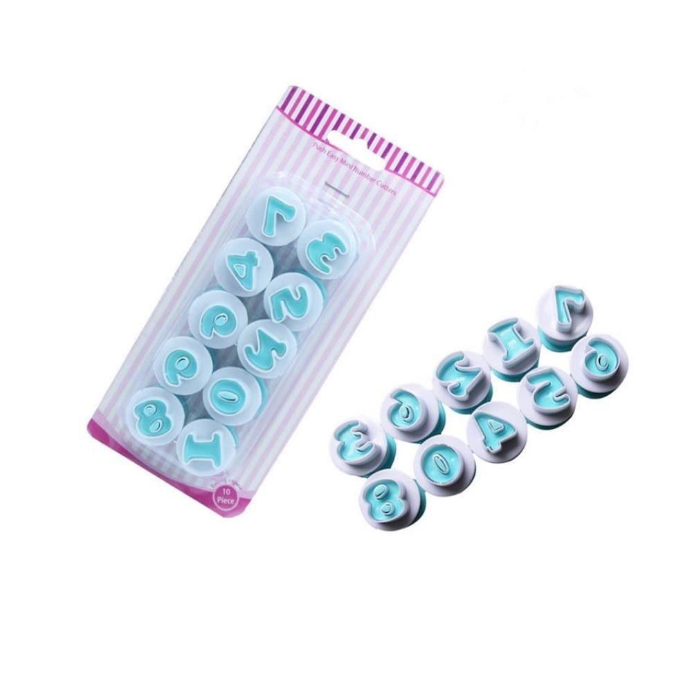 Плунжер кондитерский HOME для печенья/мастики 10 пр. 3,5х2,5см (R97305)