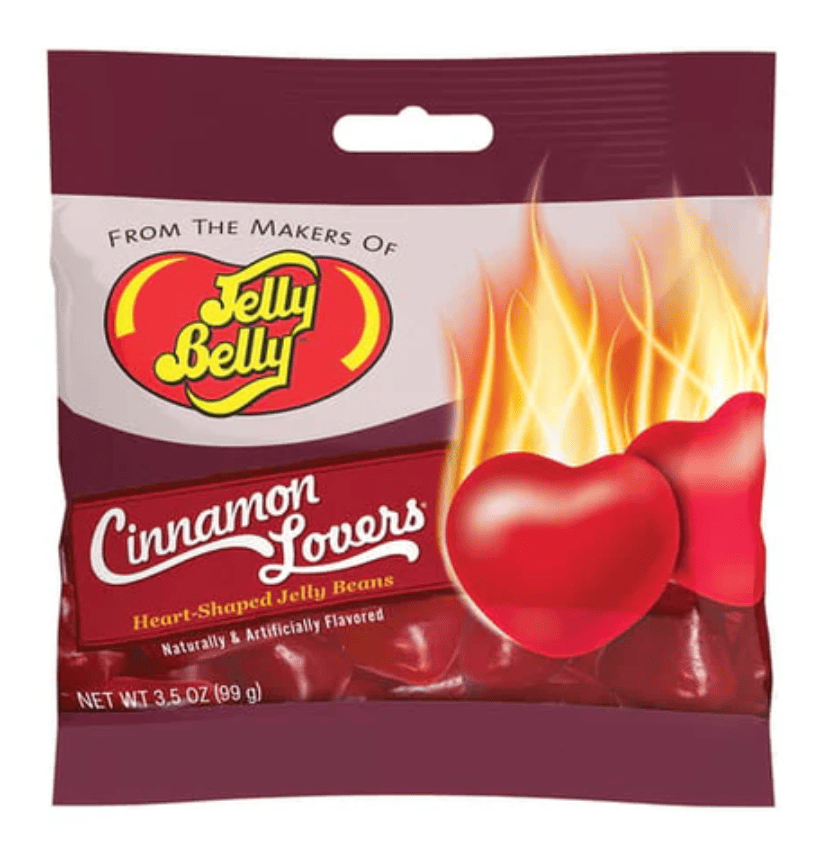 Конфеты жевательные Jelly Belly Cinnamon Lovers Heart-Shaped Jelly Beans 99 г (2849904052)