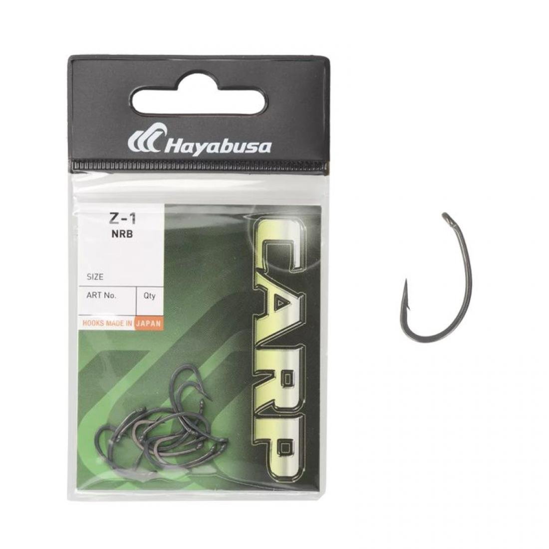 Крючок Hayabusa Carp Z-1 NRB №4 10 шт. (3KB5033)