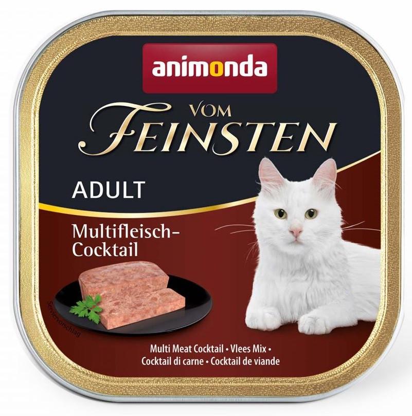 Корм влажный для кошек Animonda Vom Feinsten Multi Meat Cocktail 100 г (1830807802)