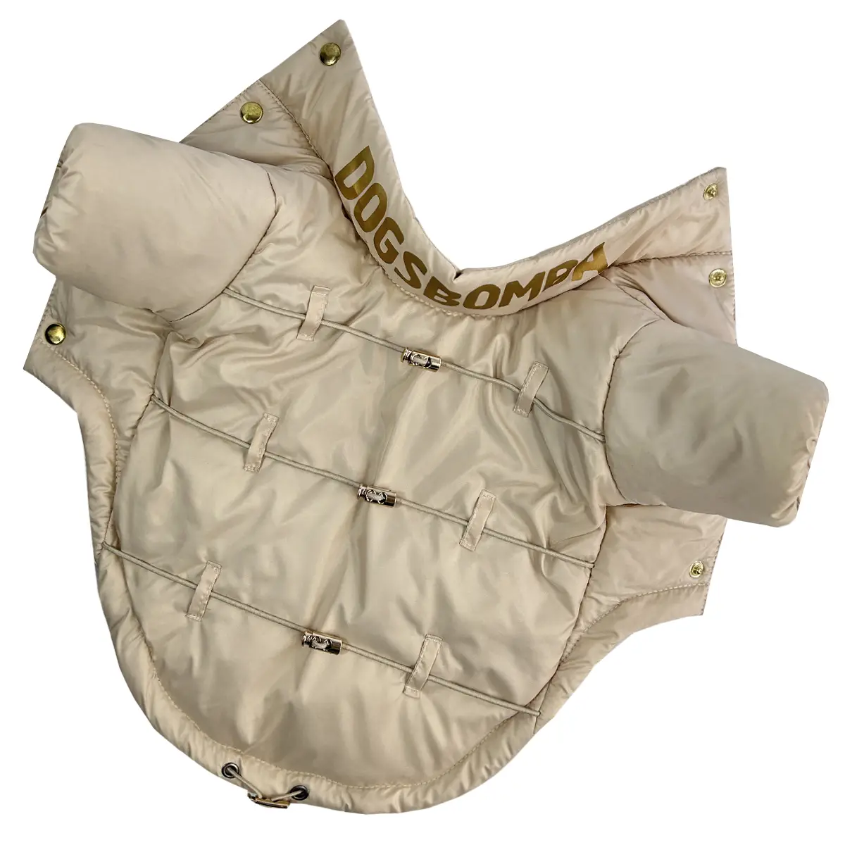 Куртка Dogs Bomba с фиксаторами р. 4 Бежевый (K-93/4) - фото 4 Куртка Dogs Bomba с фиксаторами р. 4 Бежевый (K-93/4) - фото 4