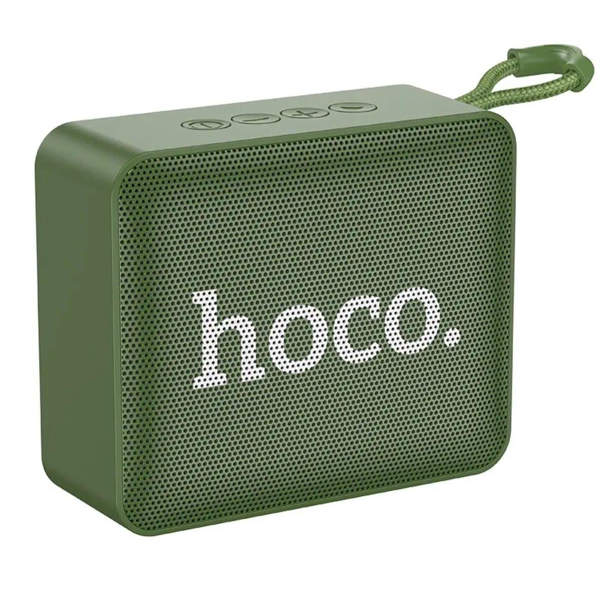 Портативная Bluetooth-колонка Hoco BS51 Gold Brick Sports BT Speaker Dark Green