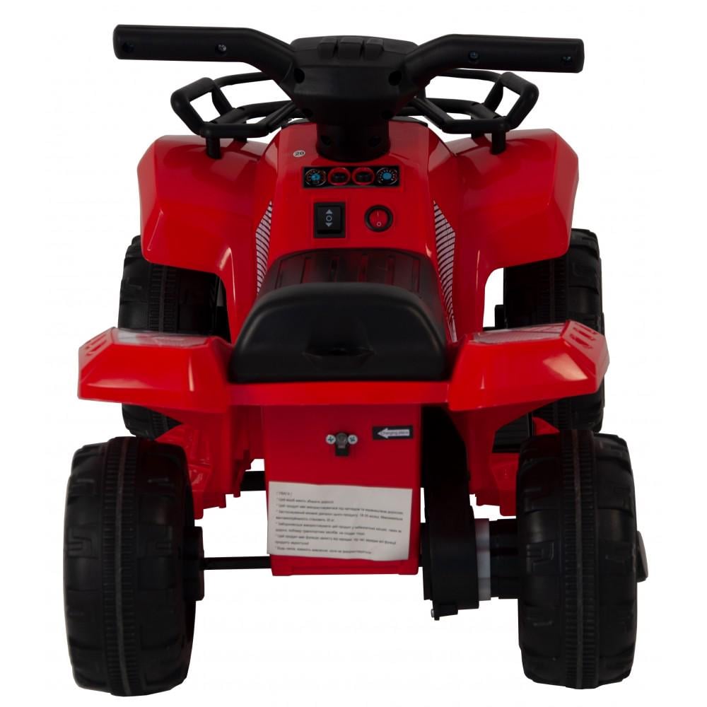 Електроквадроцикл дитячий Spoko MLY-518 Червоний (42300205) - фото 6 Електроквадроцикл дитячий Spoko MLY-518 Червоний (42300205) - фото 6