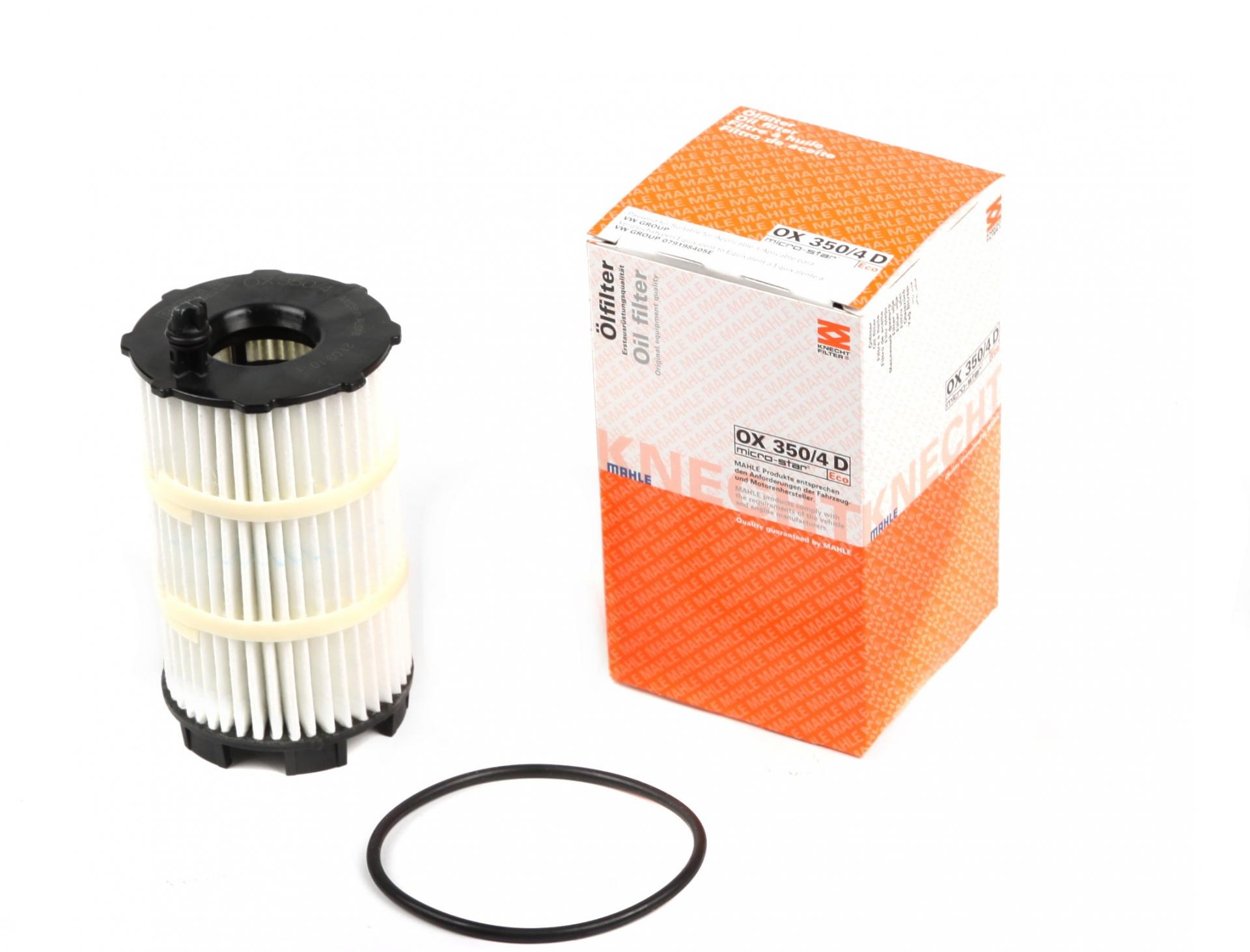 Фильтр масляный KNECHT для Audi A4/A6/A6/Q7/VW Touareg 4,2/5,2FSI 06- (OX 350/4D)