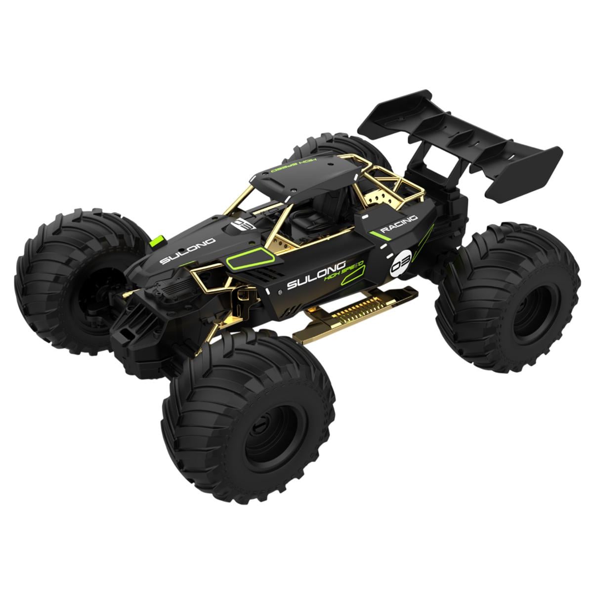 Автомобиль Off-road на радиоуправлении High Speed металлический корпус 1:14 Черный Автомобиль Off-road на радиоуправлении High Speed металлический корпус 1:14 Черный