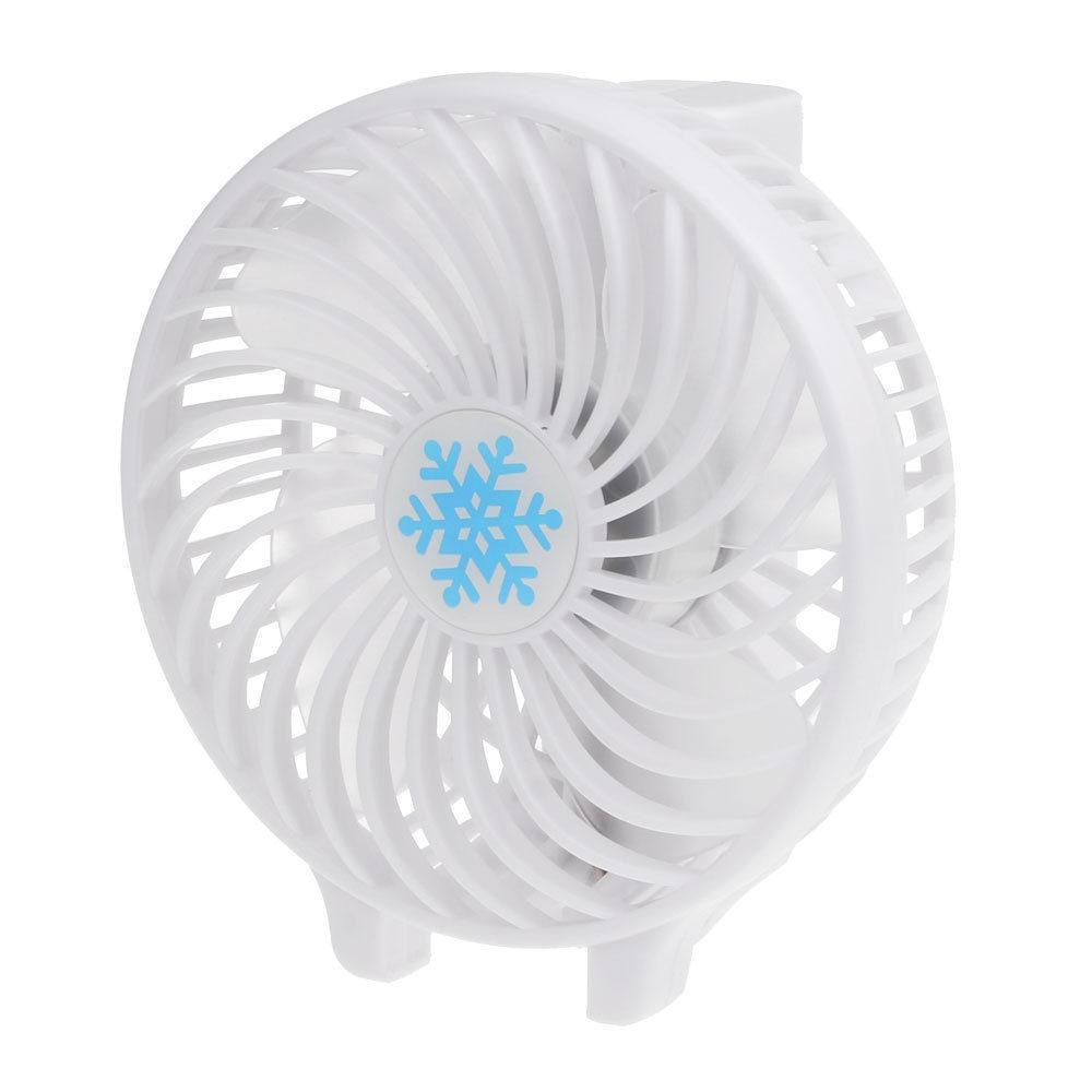 Вентилятор портативний Handy Mini Fan 18650 Білий (200712)