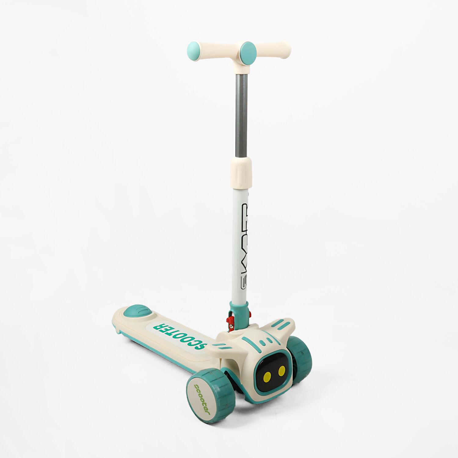 Самокат трехколесный Best Scooter Skyper JN-1993-40 Голубой Самокат трехколесный Best Scooter Skyper JN-1993-40 Голубой