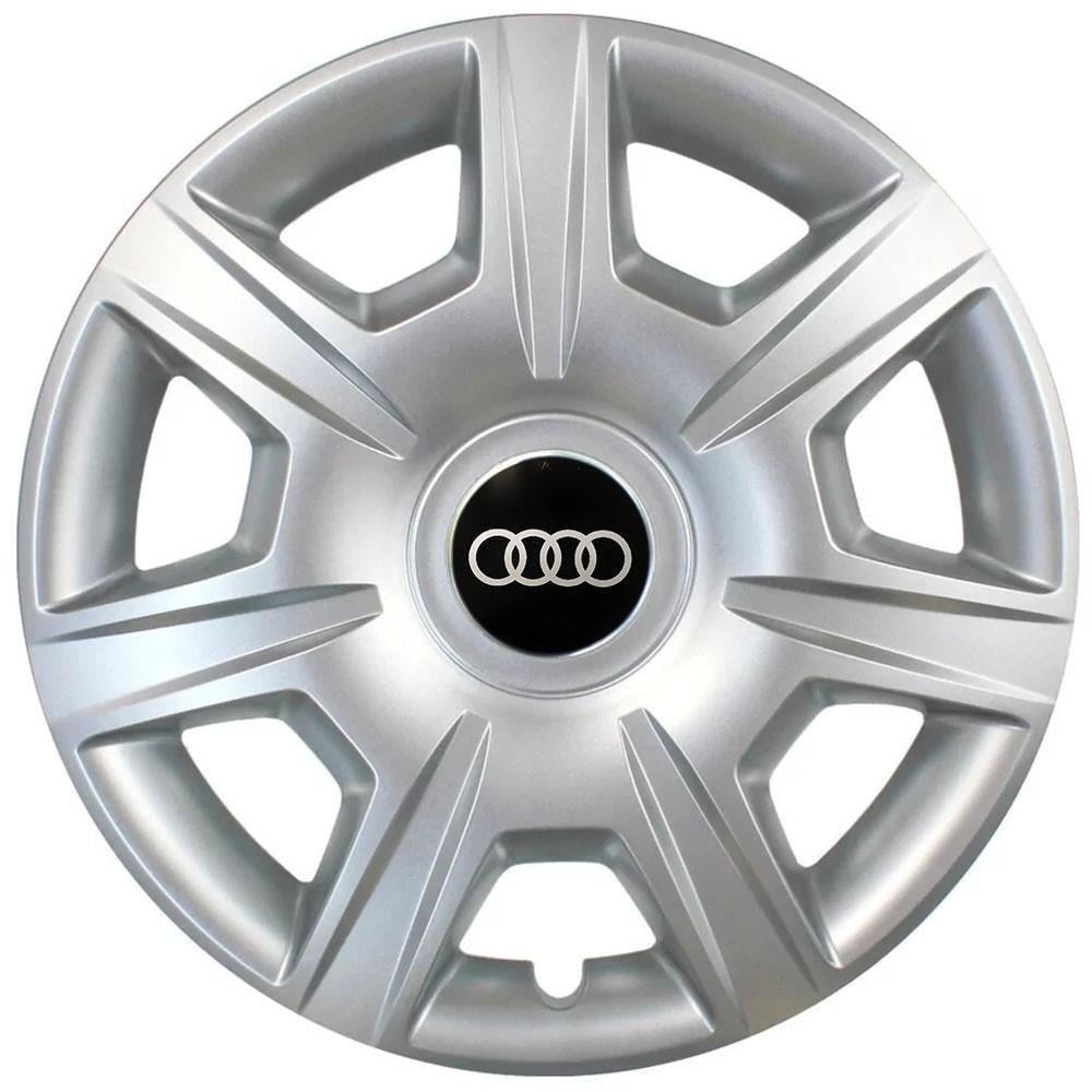 Ковпаки модельні R15 Audi 327 4 шт. SJS Сріблястий (2654558476)