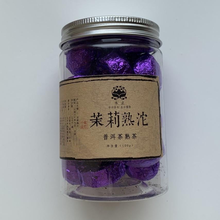 Чай Шу пуэр мини то ча с жасмином 100 г