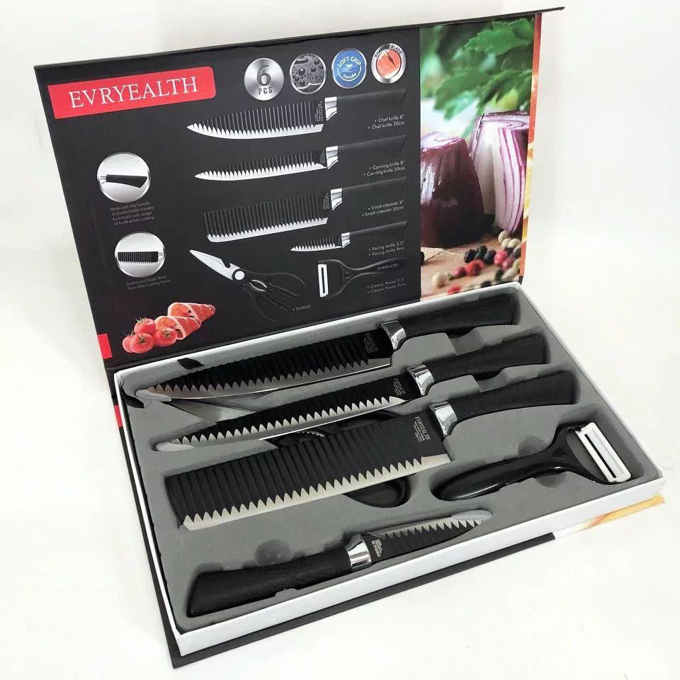 Набір кухонних ножів Forging Family нержавіюча сталь 6 пр. (2837074230)