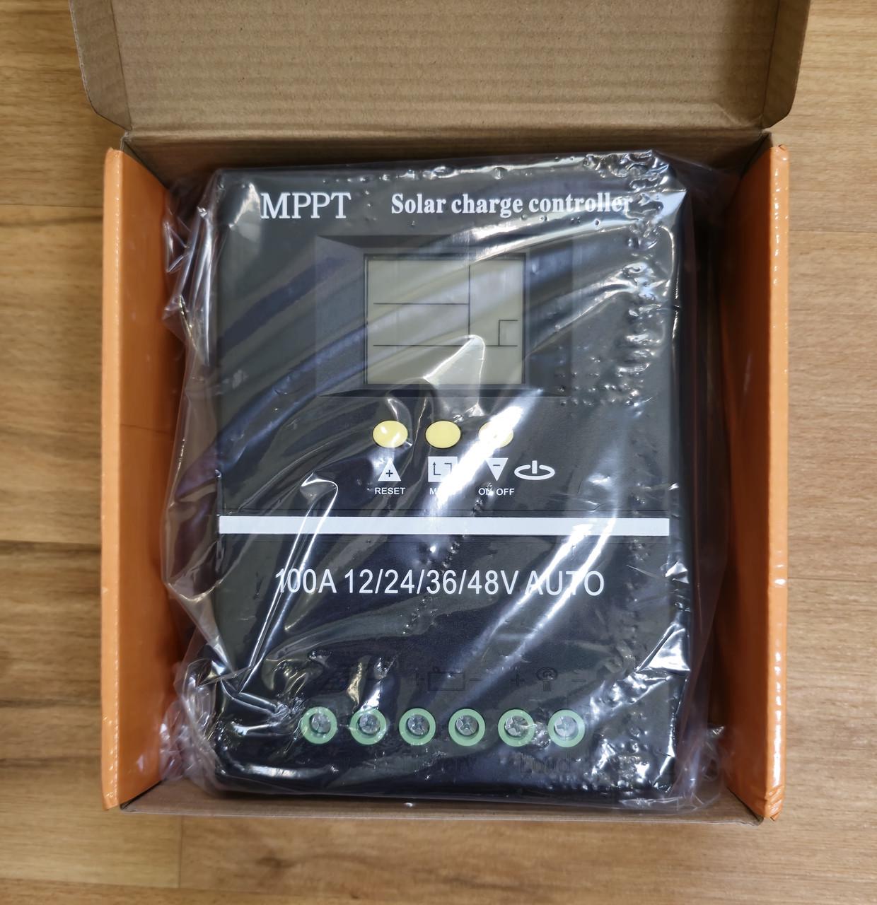 Контролер сонячної батареї MPPT 100А 12/24/36/48V (26339442) - фото 5 Контролер сонячної батареї MPPT 100А 12/24/36/48V (26339442) - фото 5