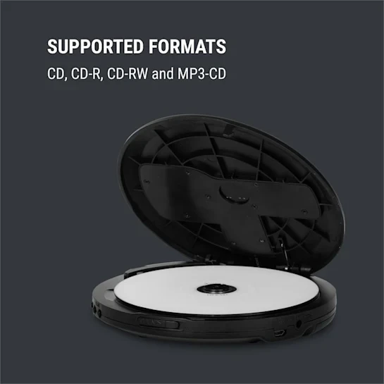 Портативный CD-проигрыватель OneConcept CDC 100 MP3-CD ЖК-дисплей - фото 8