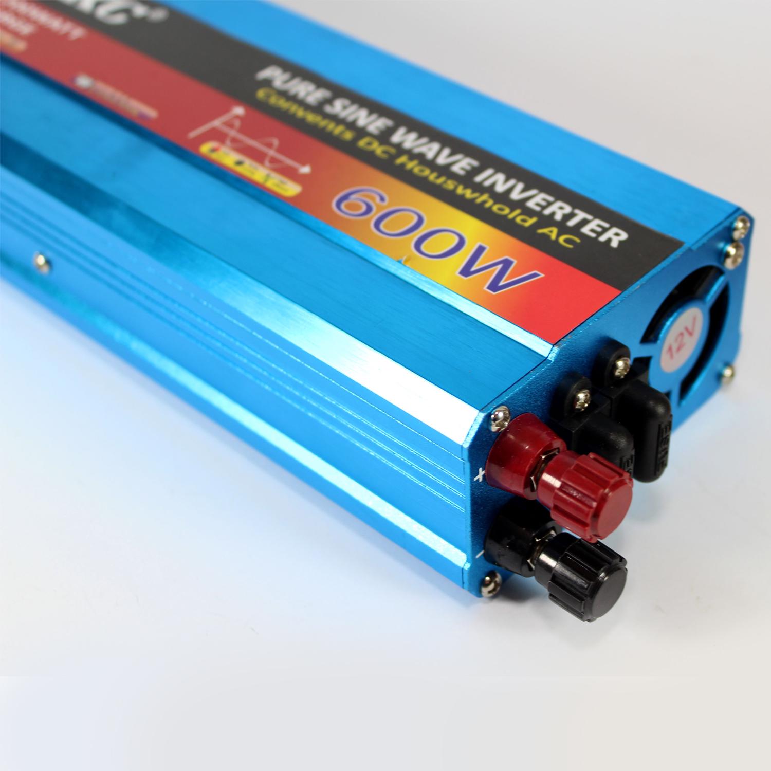 Автомобильный инвертор 600-12 V чистый синус/USB/кулер/2 предохранителя (e7f78123) - фото 5 Автомобильный инвертор 600-12 V чистый синус/USB/кулер/2 предохранителя (e7f78123) - фото 5