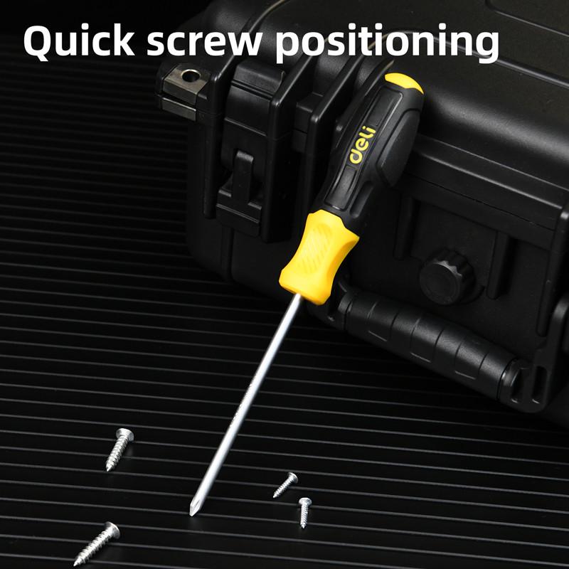 Отвертка Deli Tools EDL635075N PH1x75 мм (27207095) - фото 5