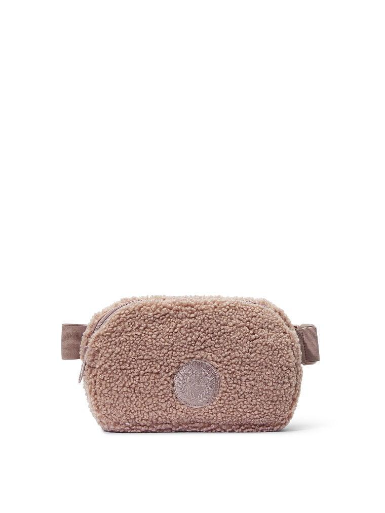 Жіноча сумка Victoria's Secret Cozy Fleece Belt Bag із флісу Коричневий (2082994911) - фото 2