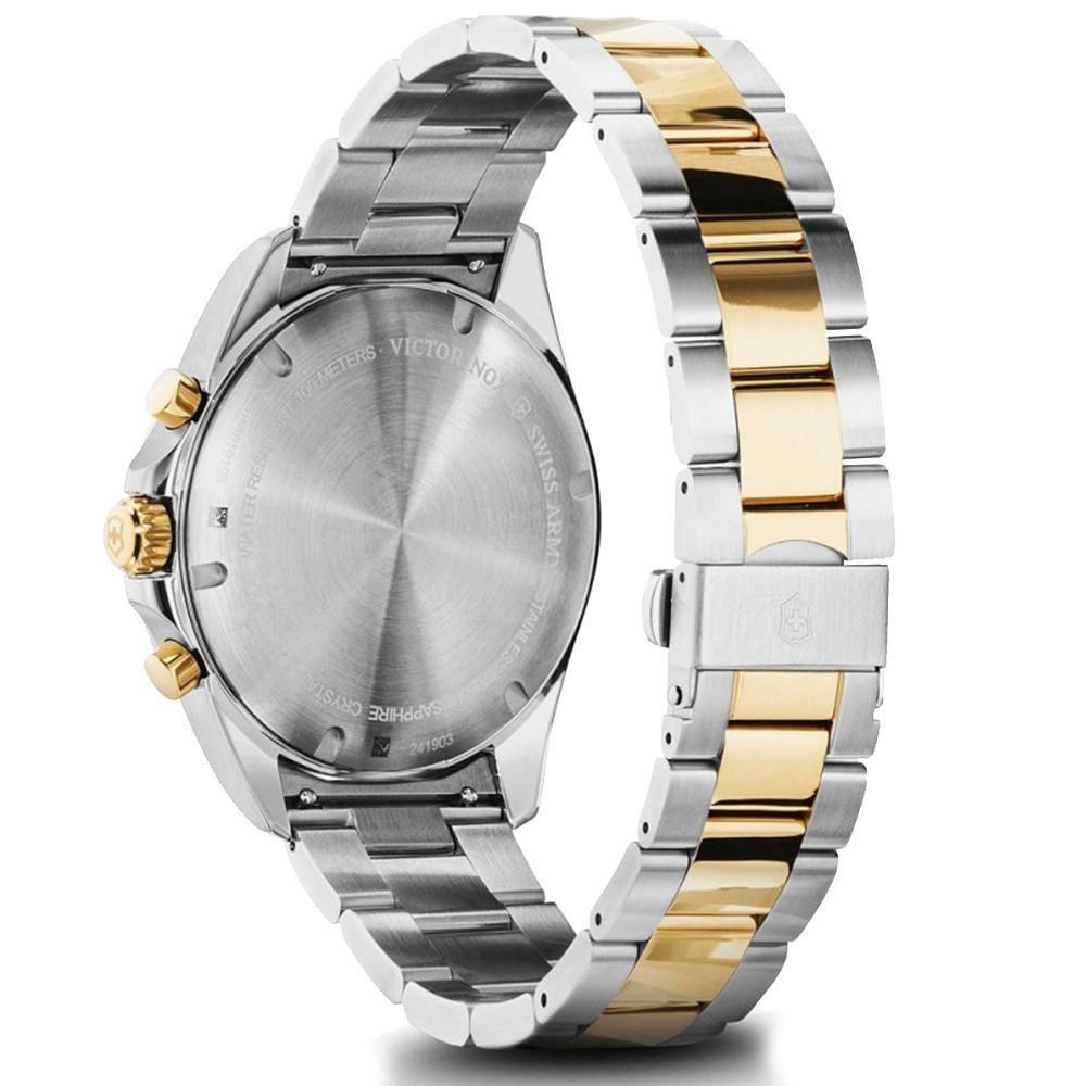 Наручний годинник чоловічий Victorinox Swiss Army Fieldforce Classic Chrono кварцевий Silver (V241902) - фото 3 Наручний годинник чоловічий Victorinox Swiss Army Fieldforce Classic Chrono кварцевий Silver (V241902) - фото 3