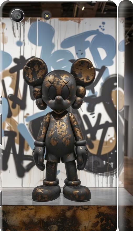 Чехол на Sony Xperia M5 E5633 Bronze kaws v2 (6098c-217-42517)