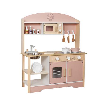 Кухня дерев'яна дитяча AVKO Парма та аксесуари Pink Кухня дерев'яна дитяча AVKO Парма та аксесуари Pink