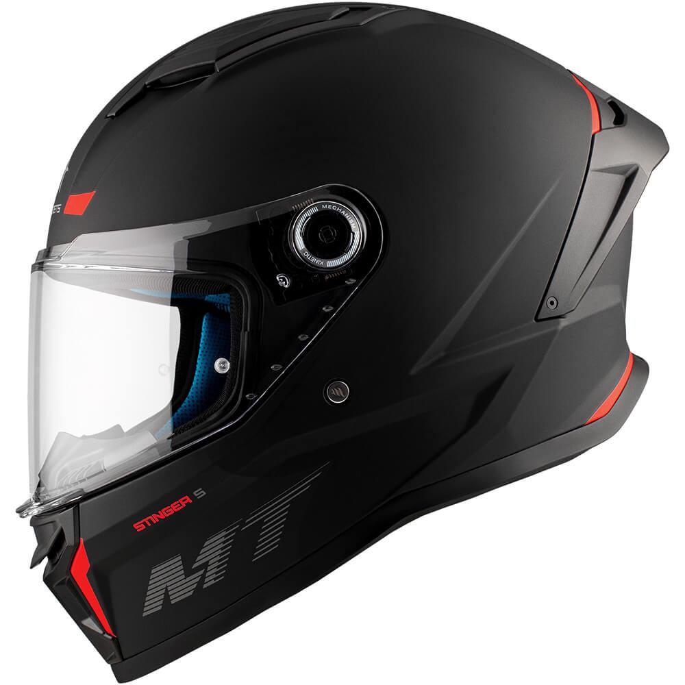 Мотошолом MT HELMETS Stinger 2 L Matt Black (34253) - фото 2