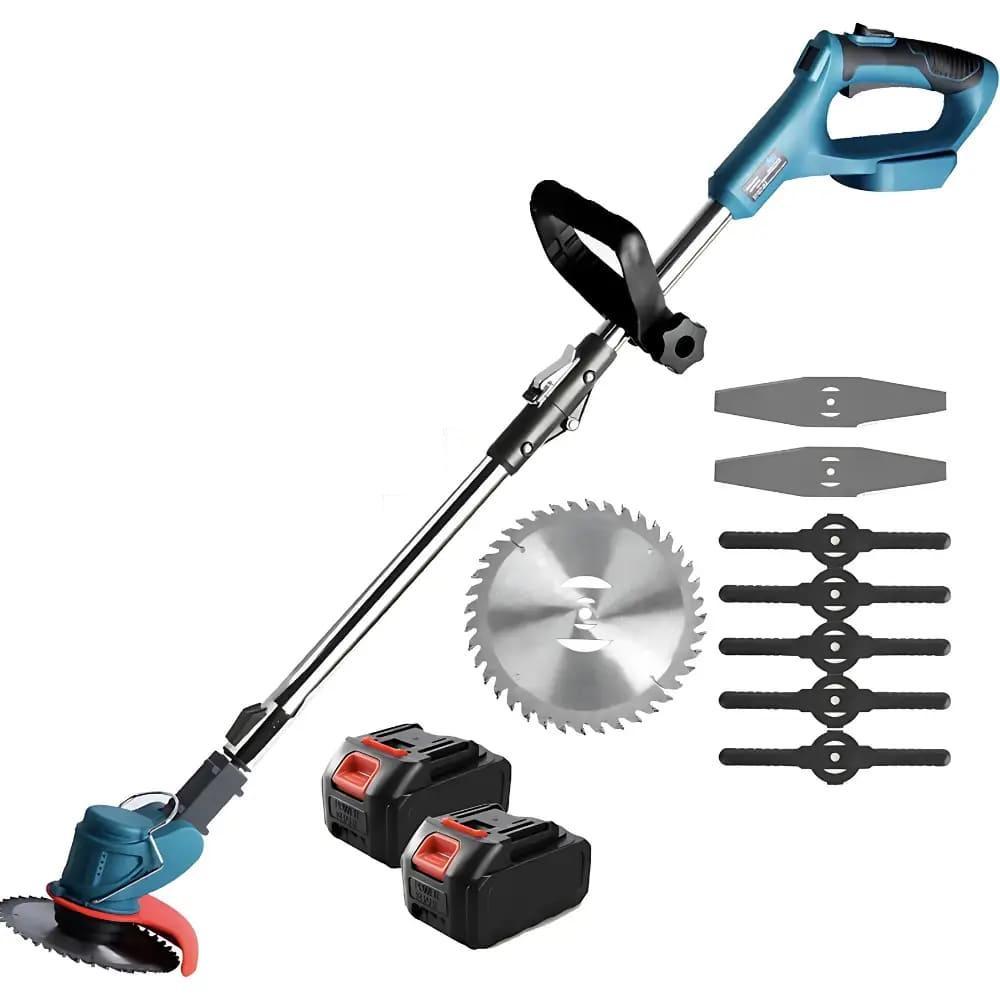 Газонокосарка акумуляторна з двома акумуляторами (25281461) - фото 3