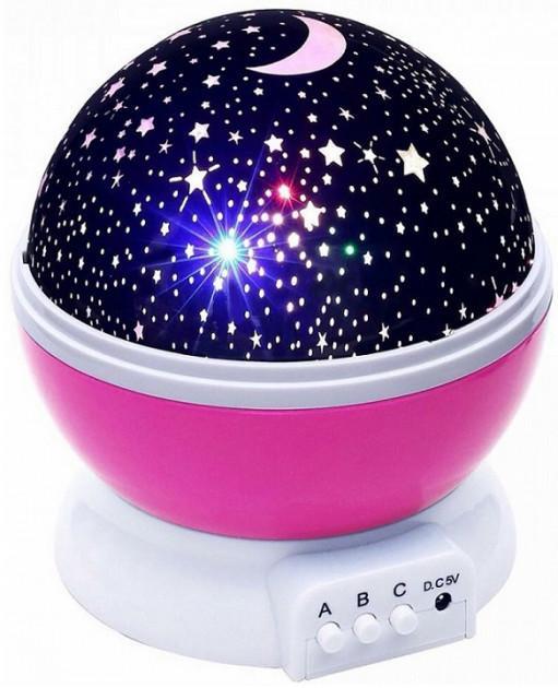 Проектор-ночник Ggbingo Star Night Light Pink (12062674)