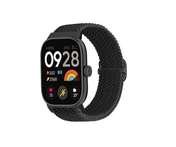 Ремешок Textile Elastic для Xiaomi Smart Band 9 Pro классический Черный